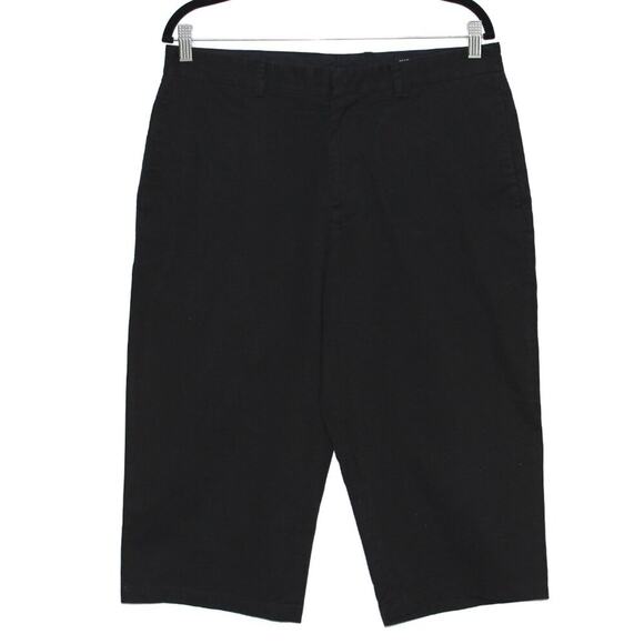 Club Monaco Navy Blue Straight Leg Cropped Pant Size 34 - Picture 2 of 7